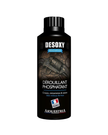 Dérouillant phosphatant Desoxy 250ml Armaestria — élimine la rouille, dissout les oxydes