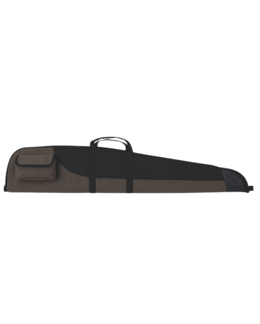 Fourreau fusil noir marron 132cm Colombi Sports — protection complète avec mousse intérieure