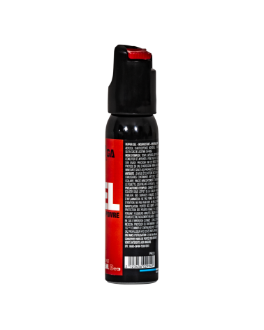 Bombe Pepper Red 25 ml Praga — spray incapacitant compact avec bouchon de sécurité
