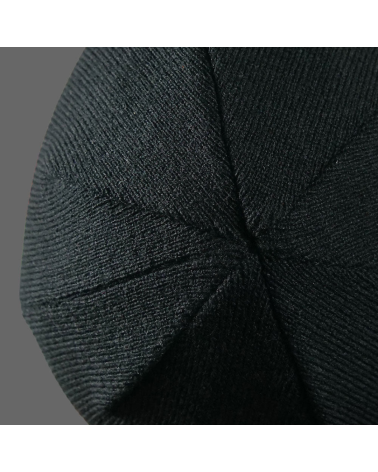 Bonnet Rainshell noir Verjari membrane imperméable et respirante, protection optimale contre pluie