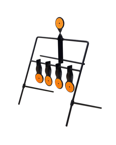 Cible basculante CIB21 Fuzyon Chasse pour carabine à plomb armature métallique