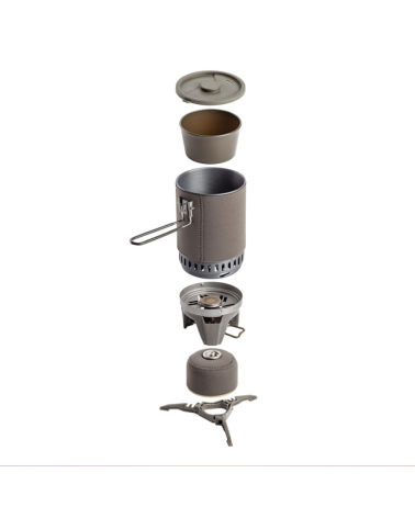 Kit réchaud TAC-BOIL 1L A10 Equipment — réchaud gaz tactique compact et léger, parfait pour bivouac