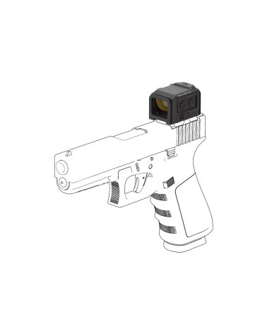 Point rouge Frenzy FA Gen II Vector Optics 3 MOA compacte et étanche IP67 boîtier 7075 T6
