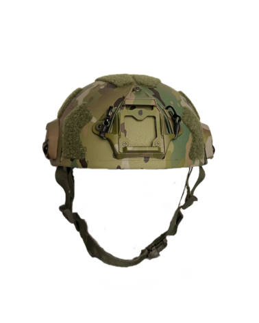 Casque balistique Hagor NIJ IIIA Multicam protection 3A, rails tactiques, support JVN et rembourrage intérieur