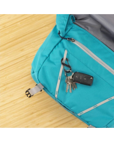 S-Biner Dual Carabiner Nite Ize noir — mousqueton double entrée en plastique renforcé avec verrous inox