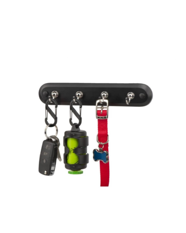 S-Biner Dual Carabiner Nite Ize noir — mousqueton double entrée en plastique renforcé avec verrous inox