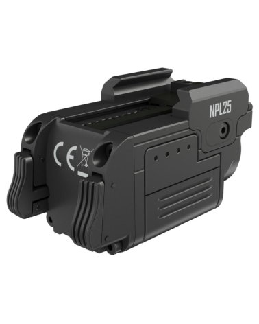 Lampe arme de poing Nitecore NPL25 900 lm compacte compatible Glock et Picatinny