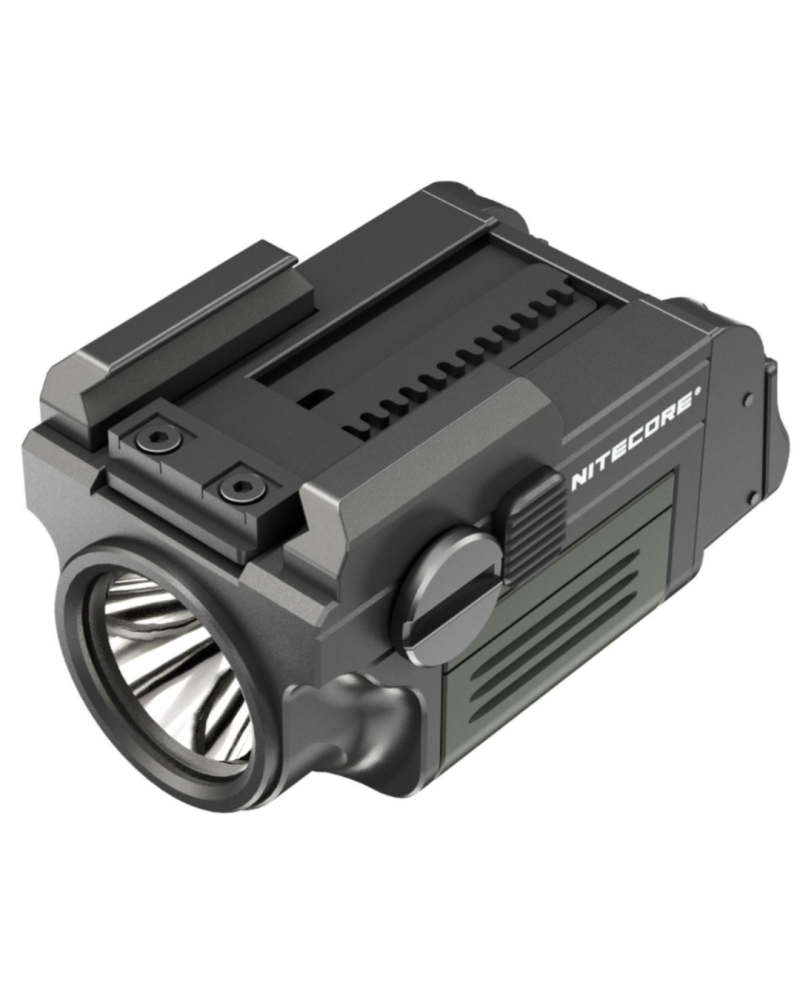 Lampe arme de poing Nitecore NPL25 900 lm compacte compatible Glock et Picatinny