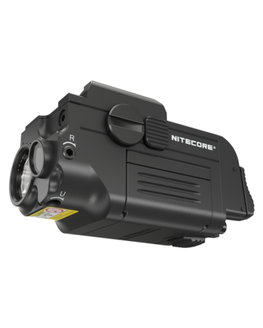 Lampe arme de poing Nitecore NPL25GL 900 lumens, laser vert 520 nm, compacte, rechargeable