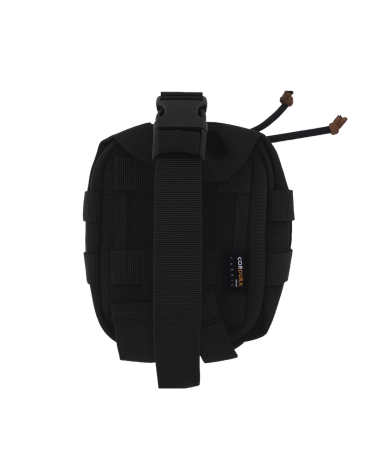 Trousse de Secours Multifonction MOLLE noire Opex — pochette médicale compacte et robuste en Cordura 600D