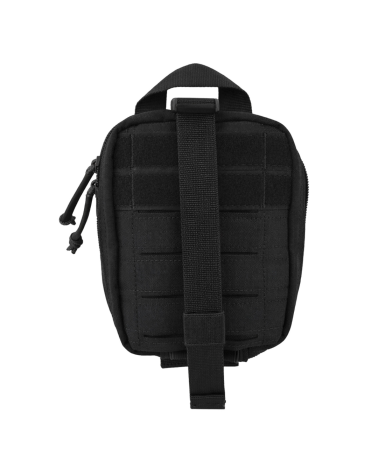 Trousse de Secours Multifonction MOLLE noire Opex — pochette médicale compacte et robuste en Cordura 600D