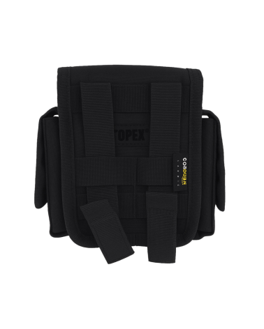 Pochette Multifonctions MOLLE noire Colorado Opex — pochette tactique résistante en Cordura 600D avec panneau Laser Cut