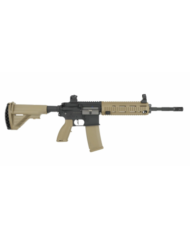 RÉPLIQUE SA-FH07 HAL FLEX TAN — Specna Arms, gearbox V2 ESA, système HAL programmable, crosse 5 positions