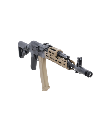 RÉPLIQUE SA-PJ15 KPYK ASTER II BLDC TAN collaboration Specna Arms × KPYK, moteur brushless Dark Matter, ETU Aster II Bluetooth