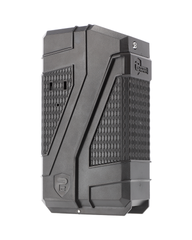 Casier Quick Access Safe à accès empreinte, code ou clé, mousse personnalisable pour marqueurs P2P et sprays de défense