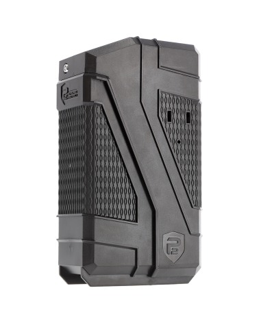 Casier Quick Access Safe à accès empreinte, code ou clé, mousse personnalisable pour marqueurs P2P et sprays de défense