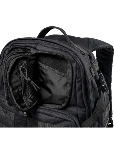 Sac à dos Rush 24 2.0 noir 5.11 Tactical — sac tactique 37L en nylon 1050D DWR avec poches multiples