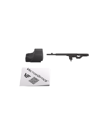 Point rouge Vector Optics Frenzy X Flex 1x19x28 Gen II — fenêtre large 19x28 mm, 3 MOA, capteur de mouvement