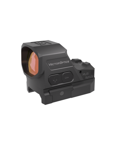 Point rouge Vector Optics Frenzy Flex 1x19x28 Gen II Titanium — multi-réticule, solaire, capteur de mouvement