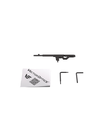 Point rouge Vector Optics Frenzy Flex 1x19x28 Gen II Titanium — multi-réticule, solaire, capteur de mouvement