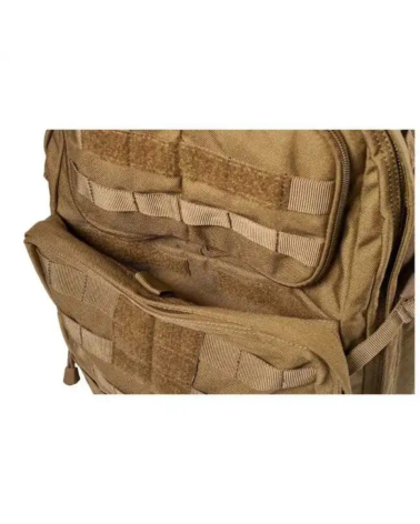 Sac à dos Rush 24 2.0 coyote 5.11 Tactical — sac tactique 37L en nylon 1050D résistant à l’eau avec poches multiples