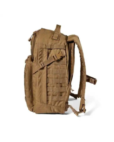 Sac à dos Rush 24 2.0 coyote 5.11 Tactical — sac tactique 37L en nylon 1050D résistant à l’eau avec poches multiples