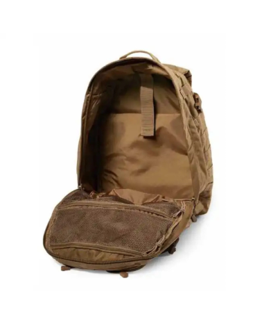 Sac à dos Rush 24 2.0 coyote 5.11 Tactical — sac tactique 37L en nylon 1050D résistant à l’eau avec poches multiples