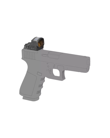 Point rouge Vector Optics Frenzy X Flex 1x19x26 SMR Gen II — multi-réticule, capteur de mouvement,