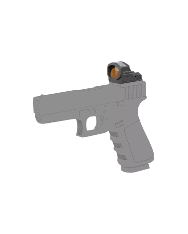 Point rouge Vector Optics Frenzy X Flex 1x19x26 SMR Gen II — multi-réticule, capteur de mouvement,