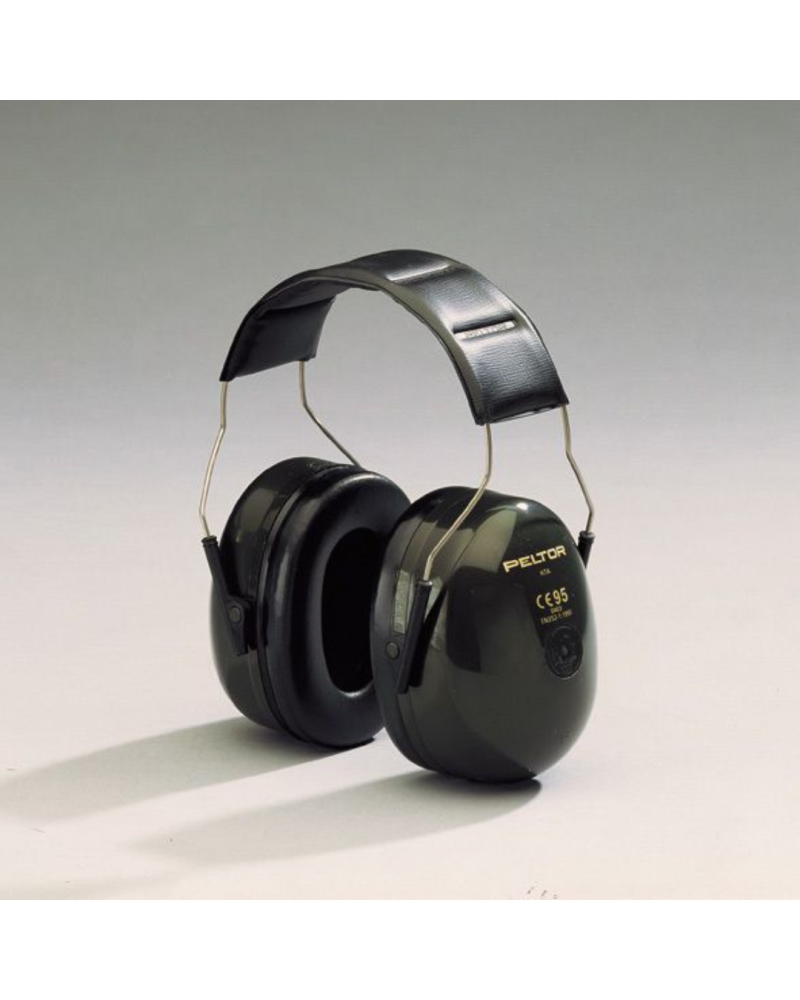 Casque anti-bruit Optime II vert Peltor — protection auditive passive confortable et efficace pour tir sportif