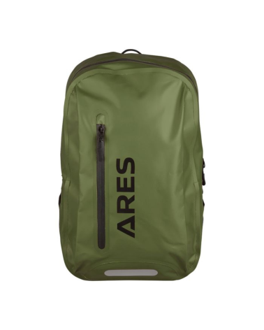 Sac à dos Miami 27L vert ARES — sac pratique et résistant avec fermeture étanche, compartiment ordinateur amovible