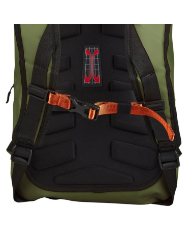 Sac à dos Miami 27L vert ARES — sac pratique et résistant avec fermeture étanche, compartiment ordinateur amovible