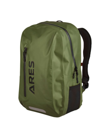 Sac à dos Miami 27L vert ARES — sac pratique et résistant avec fermeture étanche, compartiment ordinateur amovible