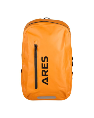 Sac à dos étanche Miami 27L orange ARES — sac robuste avec zip étanche, organiseur intérieur amovible et rangements pratiques