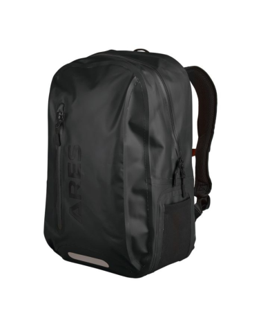 Sac à dos Miami 27L noir ARES — sac robuste en PVC 500D étanche aux projections avec organiseur intérieur amovible