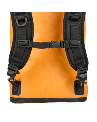Sac étanche Beluga TPU 36L orange A.R.E.S. — sac de transport étanche avec bretelles amovibles, poches intérieures modulables