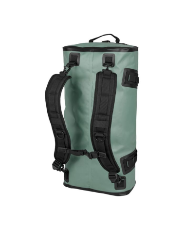 Sac étanche Beluga TPU 36L vert Ares — sac de transport étanche avec fermeture zip immersion et port sac à dos