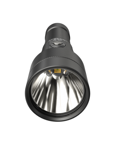 Lampe de plongée Nitecore DL30 1100 lumens submersible jusqu’à 100 mètres avec faisceau concentré pour exploration sous marine.