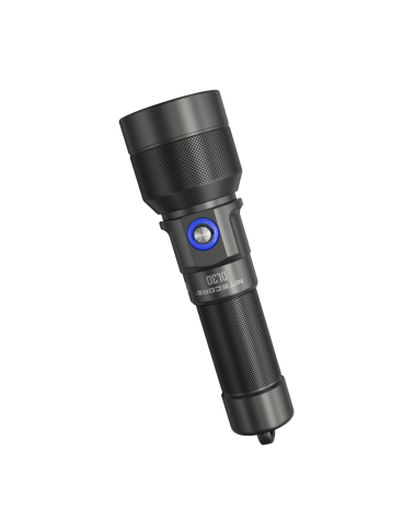 Lampe de plongée Nitecore DL30 1100 lumens submersible jusqu’à 100 mètres avec faisceau concentré pour exploration sous marine.