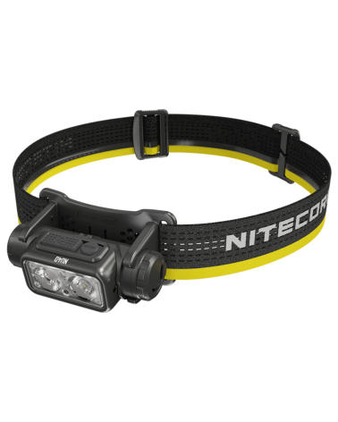 Frontale Nitecore NU40 1000 lumens rechargeable USB-C avec faisceau large, lumière rouge et modes SOS pour running