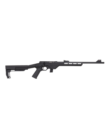 Pack Citadel Trakr Sniper calibre 22LR avec lunette 3 9x40, bipied, réducteur de son et fourreau pour tir de précision.
