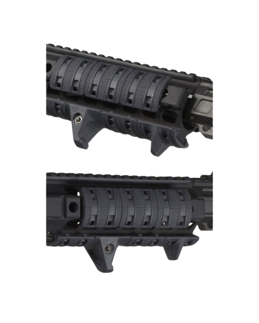 Kit Magpul XTM Hand Stop noir pour rail Picatinny améliorant le contrôle et la sécurité de la prise en main.