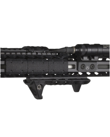 Kit Magpul XTM Hand Stop noir pour rail Picatinny améliorant le contrôle et la sécurité de la prise en main.