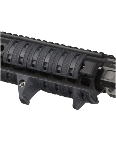 Kit Magpul XTM Hand Stop noir pour rail Picatinny améliorant le contrôle et la sécurité de la prise en main.