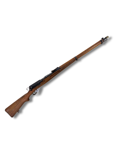 Gewehr 1911 (G 11) calibre 7,5×55 Swiss  fusil historique Schmidt-Rubin, crosse bois et garnitures d’époque.