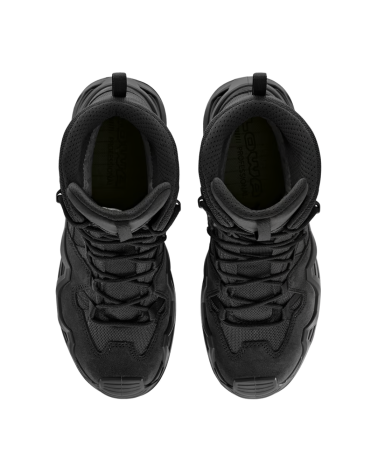 Chaussures Lowa Zephyr MK2 GTX Mid noir Gore Tex imperméables légères et résistantes pour militaires forces de l ordre