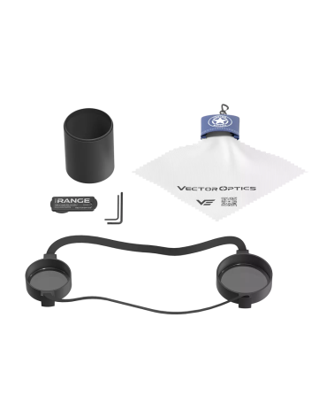 Lunette Vector Optics Tauron 5 50x60 ED avec grossissement extrême optique haute définition et réglage MIL