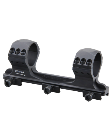 Montage Vector Optics X Accu 34 mm monobloc 20 MOA picatinny haute précision pour lunette tir longue distance