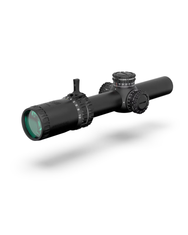 Lunette Swampfox Arrowhead 1 6x24 LPVO avec réticule Guerrilla Dot BDC rouge idéale tir tactique CQB et moyenne distance