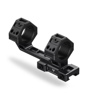 Montage Swampfox Hostile Engagement 30 mm monobloc avec offset 2 pouces et supports RMR 45 degrés pour lunette LPVO